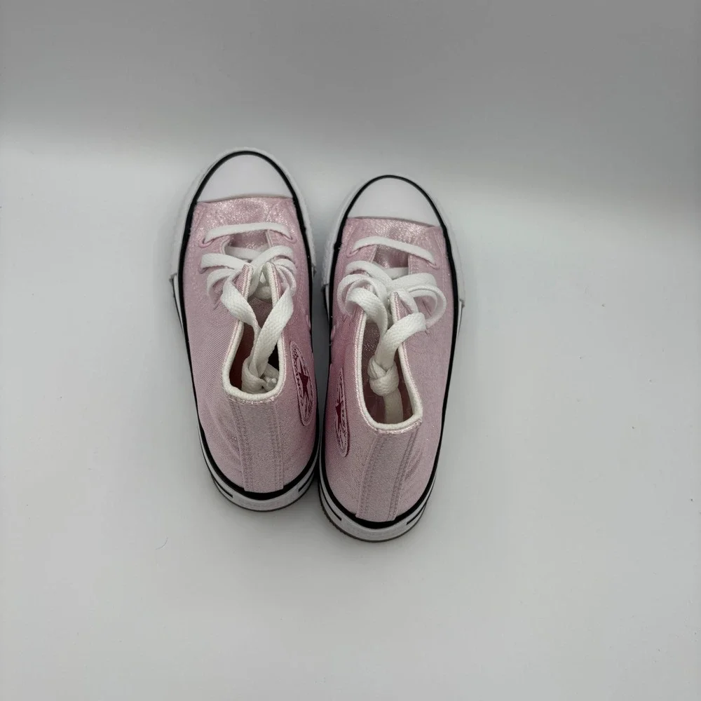 Converse CTAS Eva Lift Hi Shoes Youth Size 13 Pink White Lifestyle A17128F